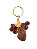 Autumn Vibez Afro Puff Keychain